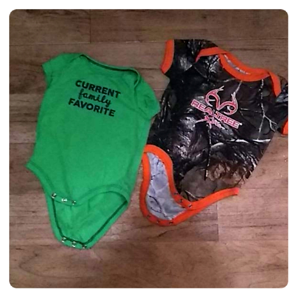 3-6 month onsies